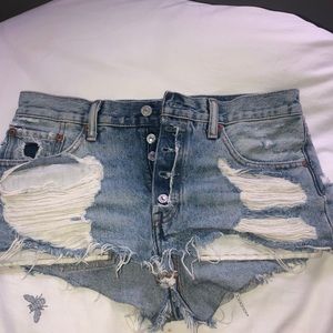 Levi Limited Edition Rolling Stone Shorts